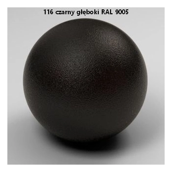 116 - czarny głęboki RAL 9005
